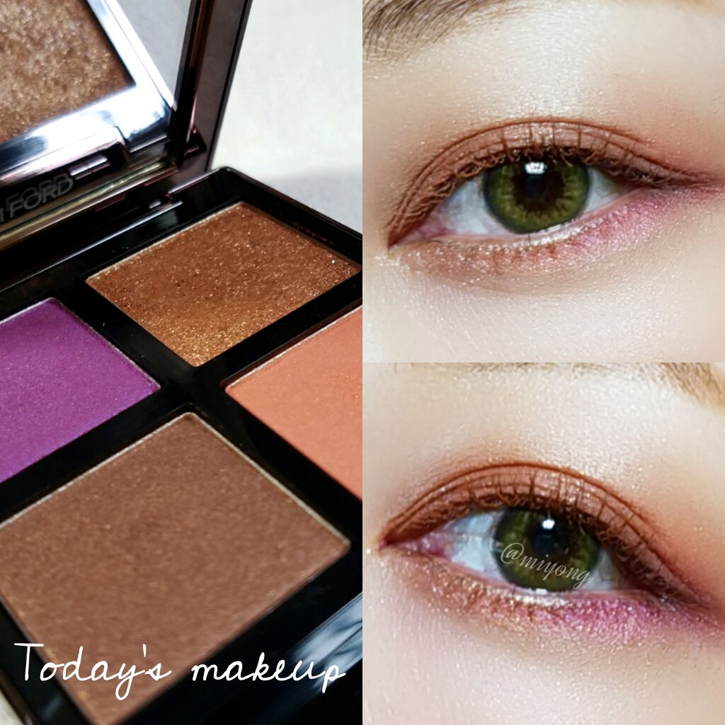 アイ カラー クォード/TOM FORD BEAUTY/アイシャドウパレットを使ったクチコミ（1枚目）