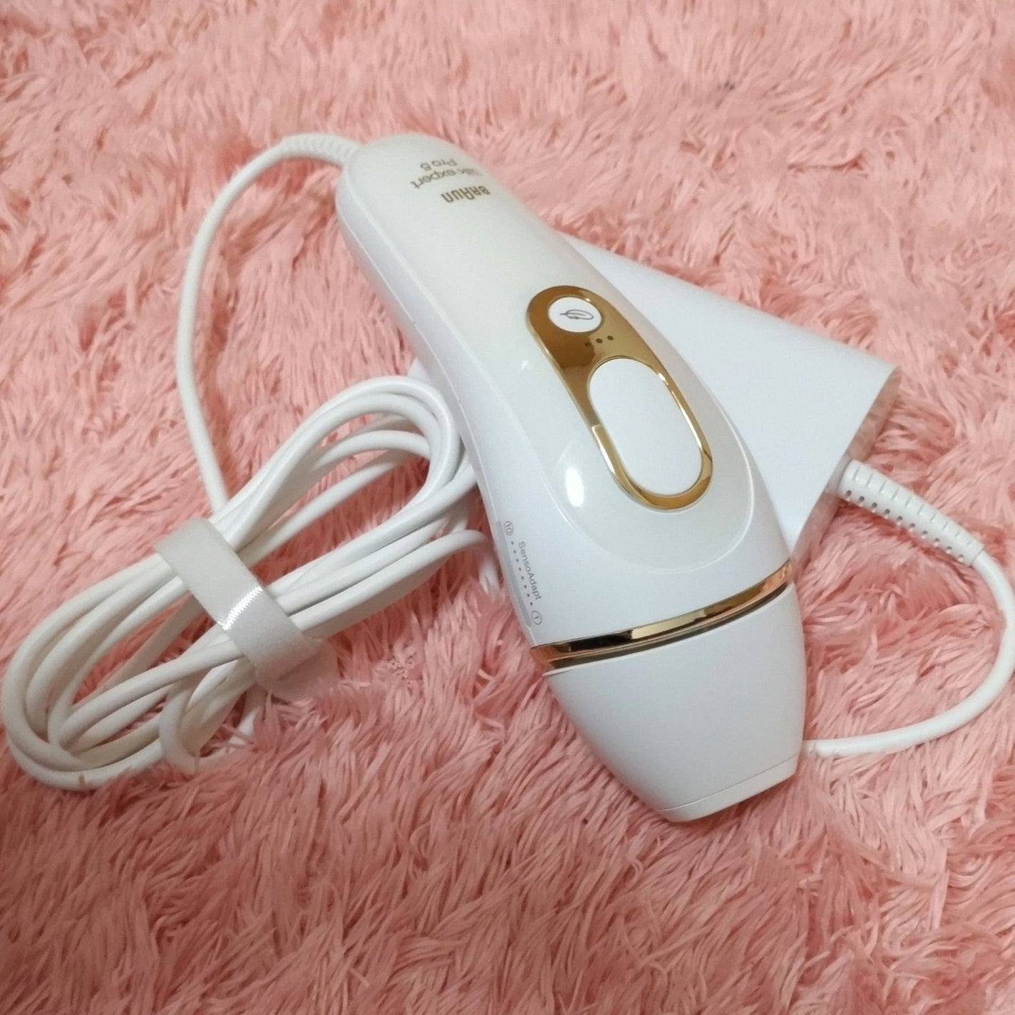 ブラウンシルクエキスパート (光美容器)/ブラウン/家庭用脱毛器を使ったクチコミ(1枚目)