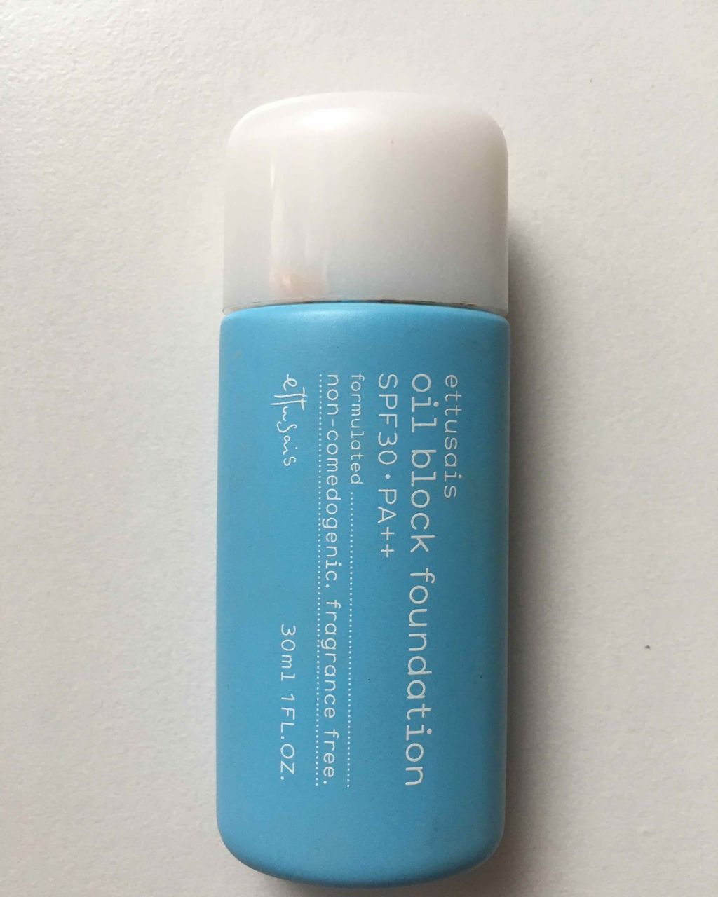 オイルブロック ファンデーション ライトベージュ/ettusais/リキッドファンデーションを使ったクチコミ（1枚目）