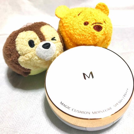 M クッション ファンデーション(モイスチャー)/MISSHA/クッションファンデーションを使ったクチコミ(1枚目)