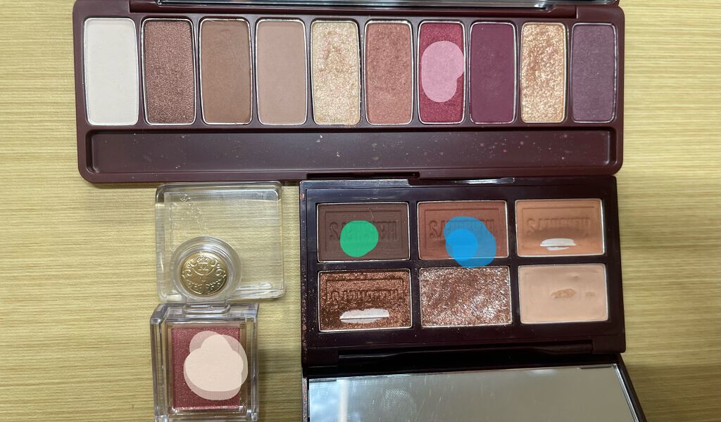 シャドーカスタマイズ/MAJOLICA MAJORCA/単色アイシャドウを使ったクチコミ(4枚目)