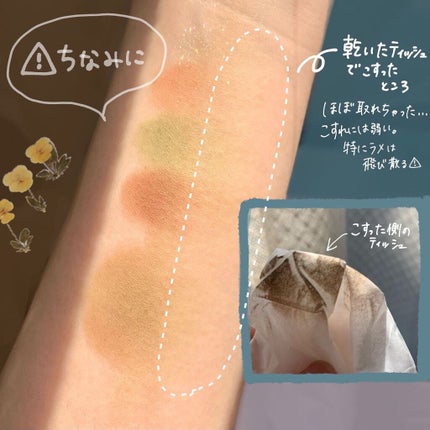 4色アイシャドウパレット/aZTK/アイシャドウパレットを使ったクチコミ(4枚目)