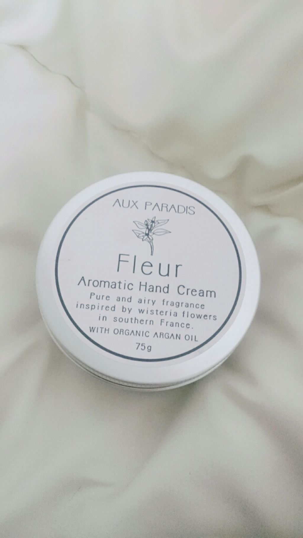 アロマティック ハンドクリーム #03 Fleur/AUX PARADIS/ハンドクリームを使ったクチコミ（1枚目）