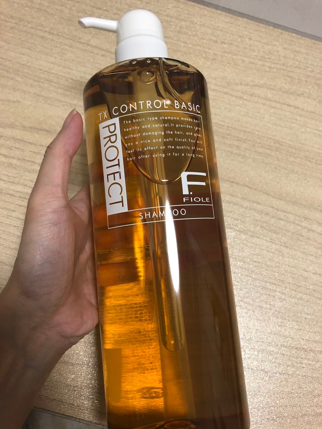 F.プロテクト ヘアシャンプー ベーシック/FIOLE/サロンシャンプーを使ったクチコミ(1枚目)