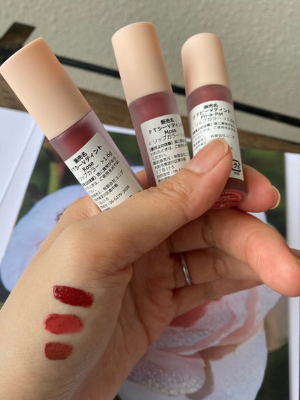 タトゥーベルベットミニティントセット #02 CHILLI/フォレンコス/リップティントの画像