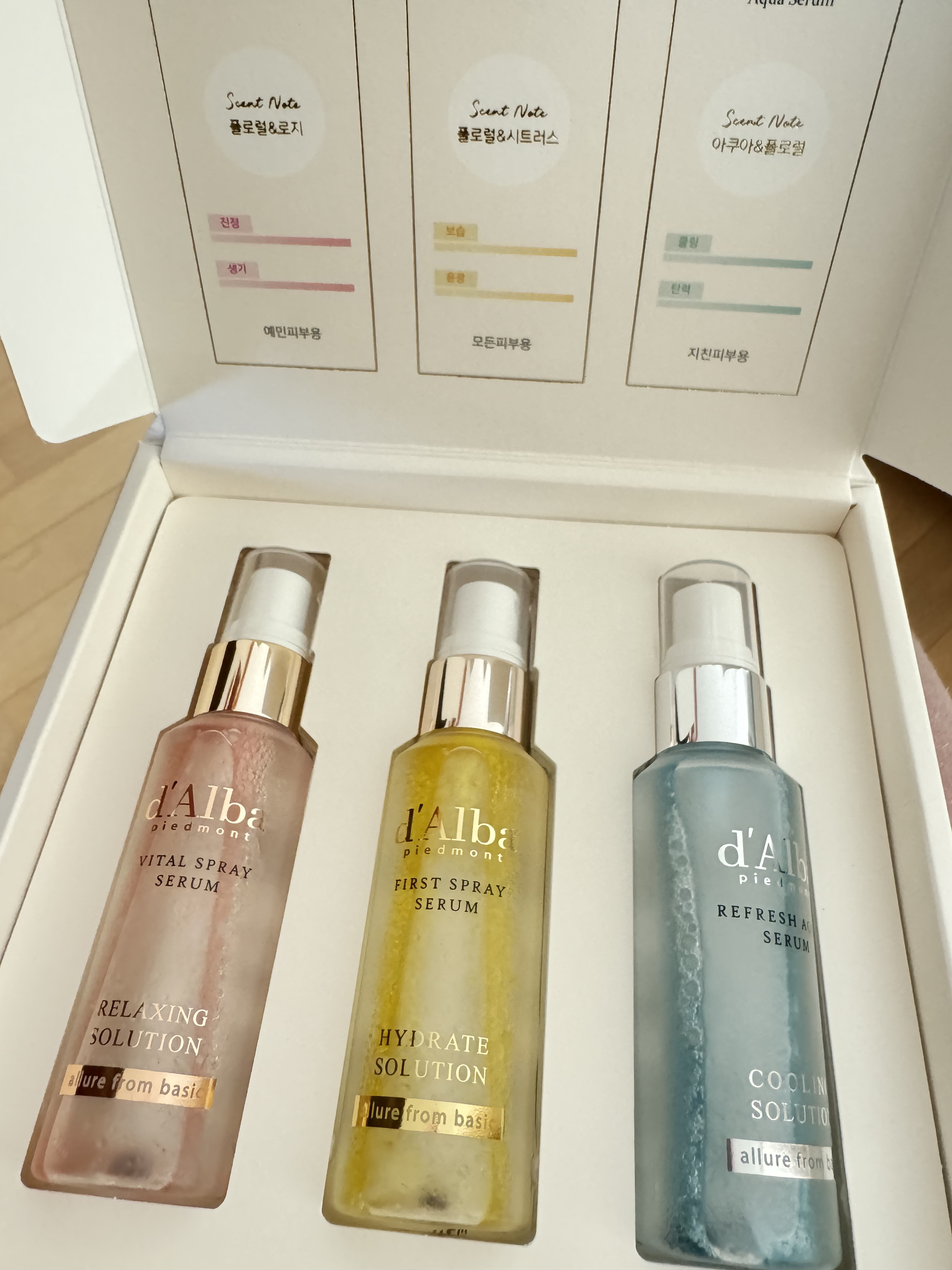 ダルバ ホワイトトリュフファーストスプレーセラム/ダルバ/ミスト状化粧水を使ったクチコミ（1枚目）