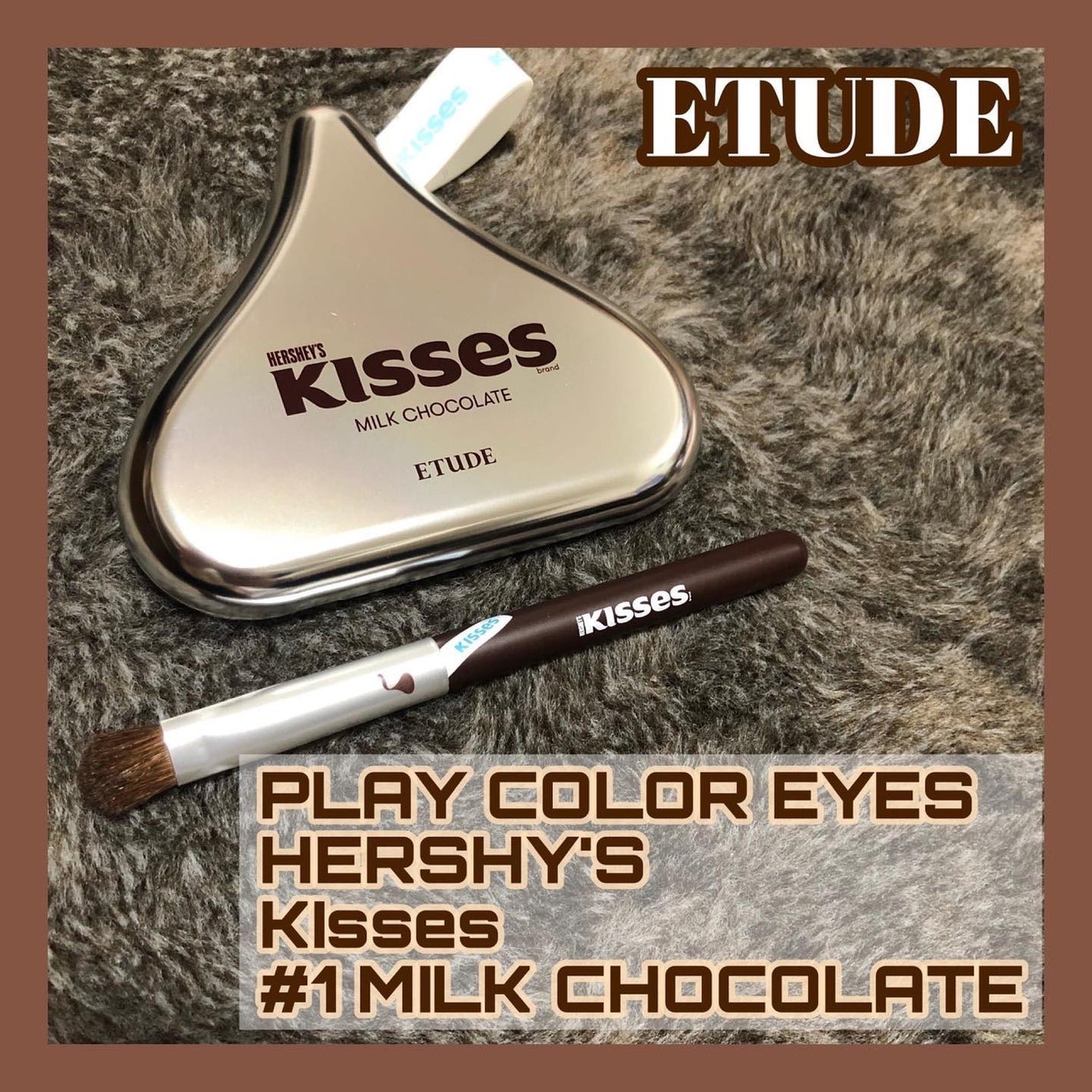 ゆちゃん on LIPS 「アイシャドウであるという所以外はKIssesチョコそのもの。🍫..」(3枚目)