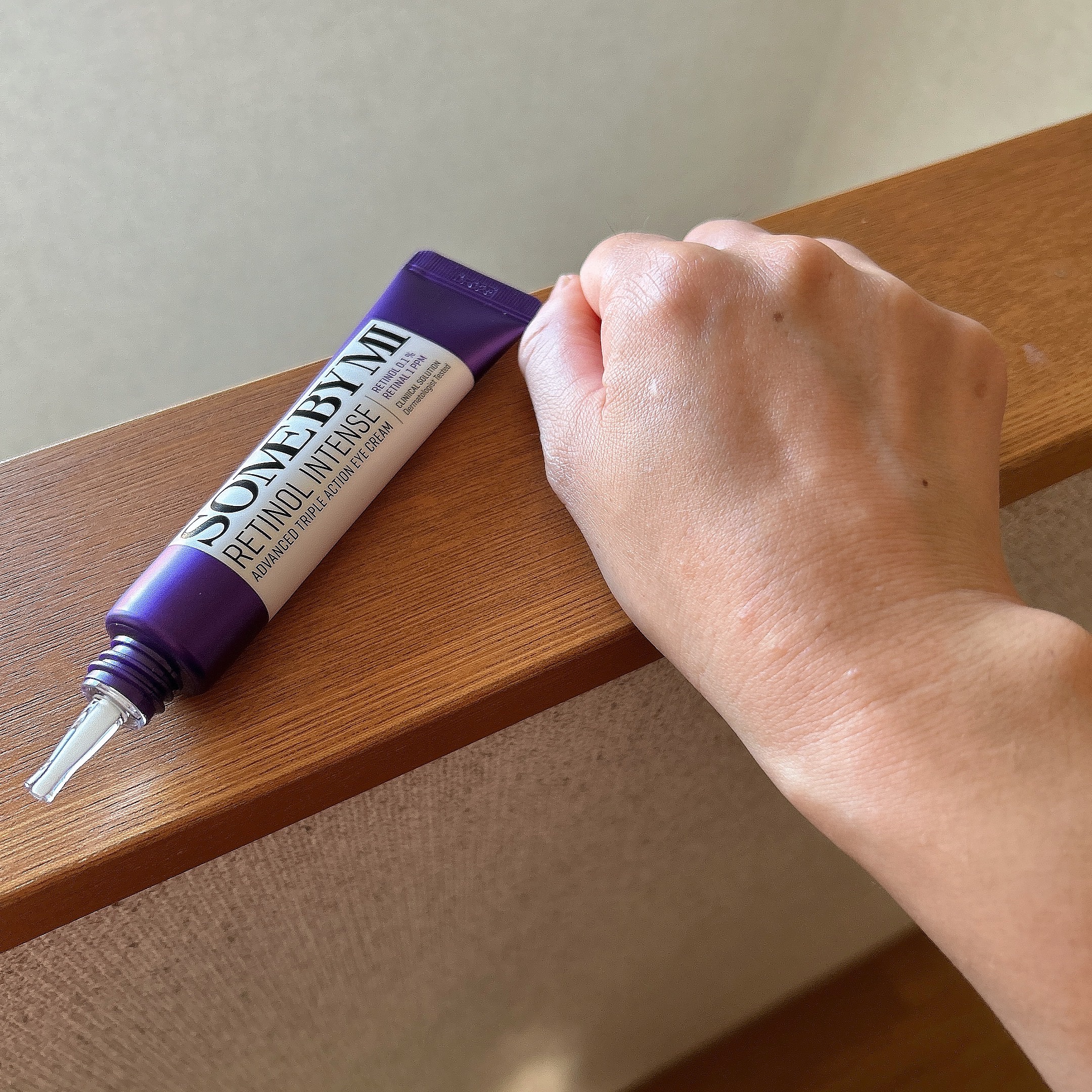 レチノールインテンシブ アドバンスドトリプルアクションアイクリーム/SOME BY MI/アイケア・アイクリームを使ったクチコミ（3枚目）