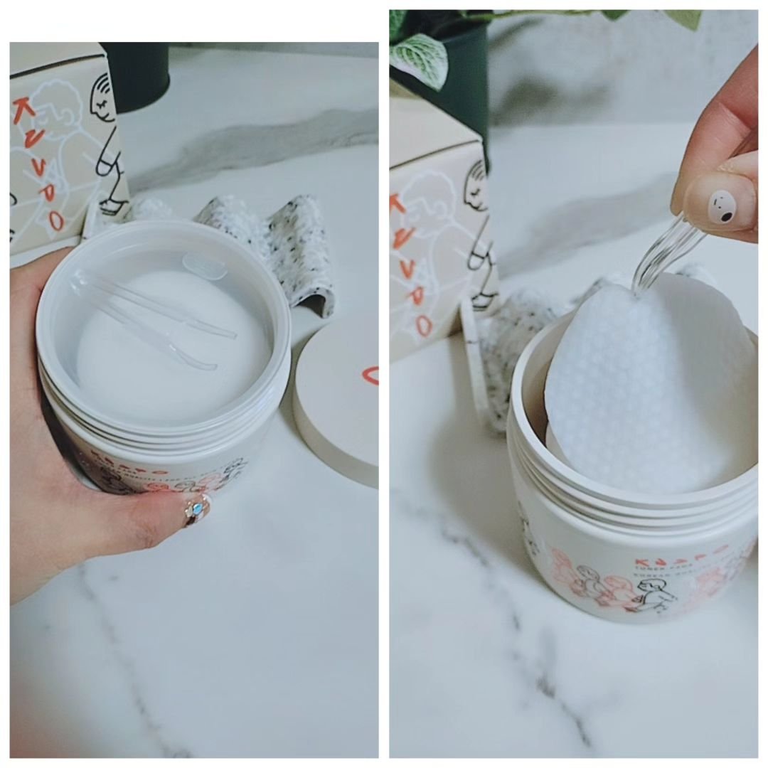 トナーパッド/KNSPO/化粧水を使ったクチコミ（3枚目）