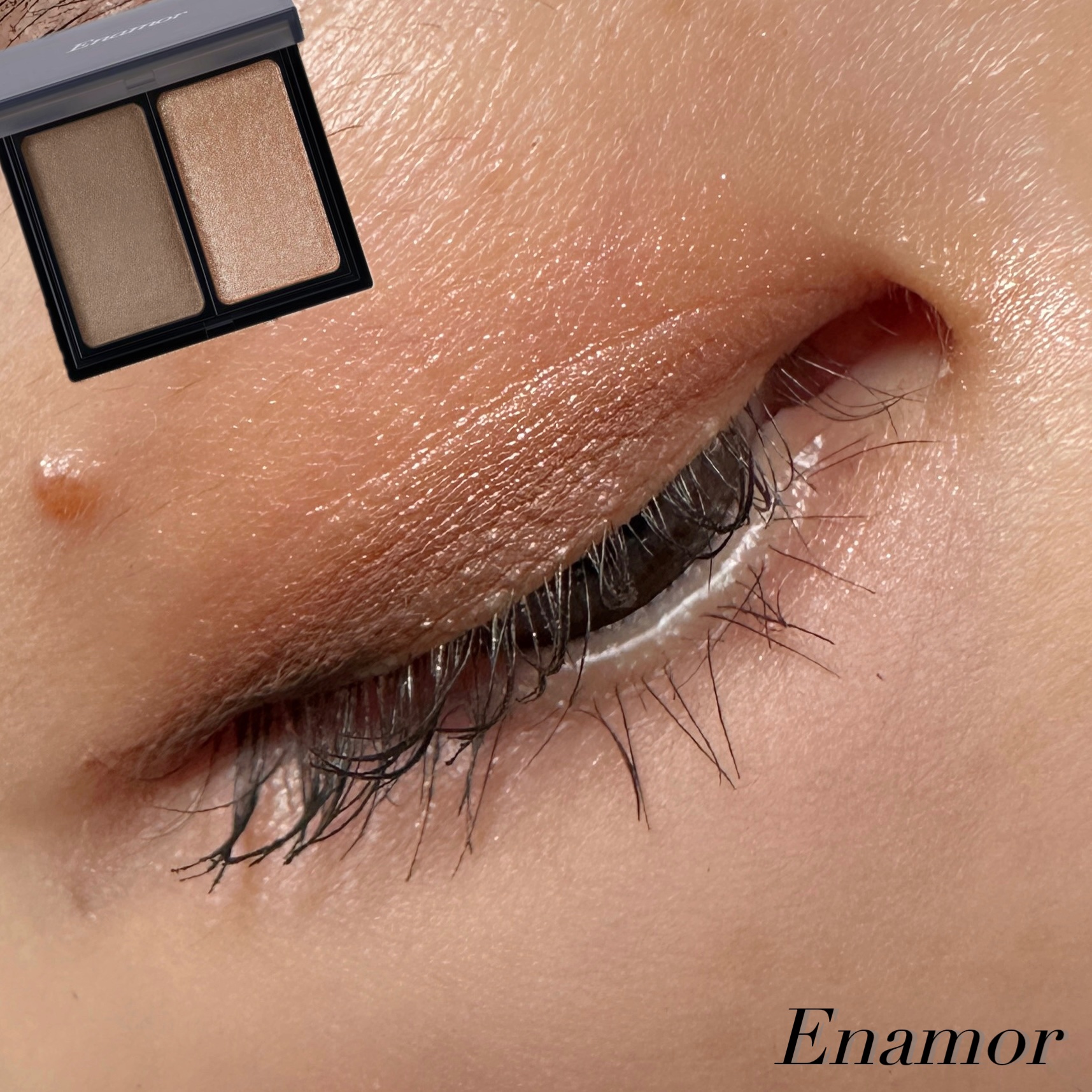 バイカラーアイズ/Enamor/アイシャドウパレットを使ったクチコミ（1枚目）