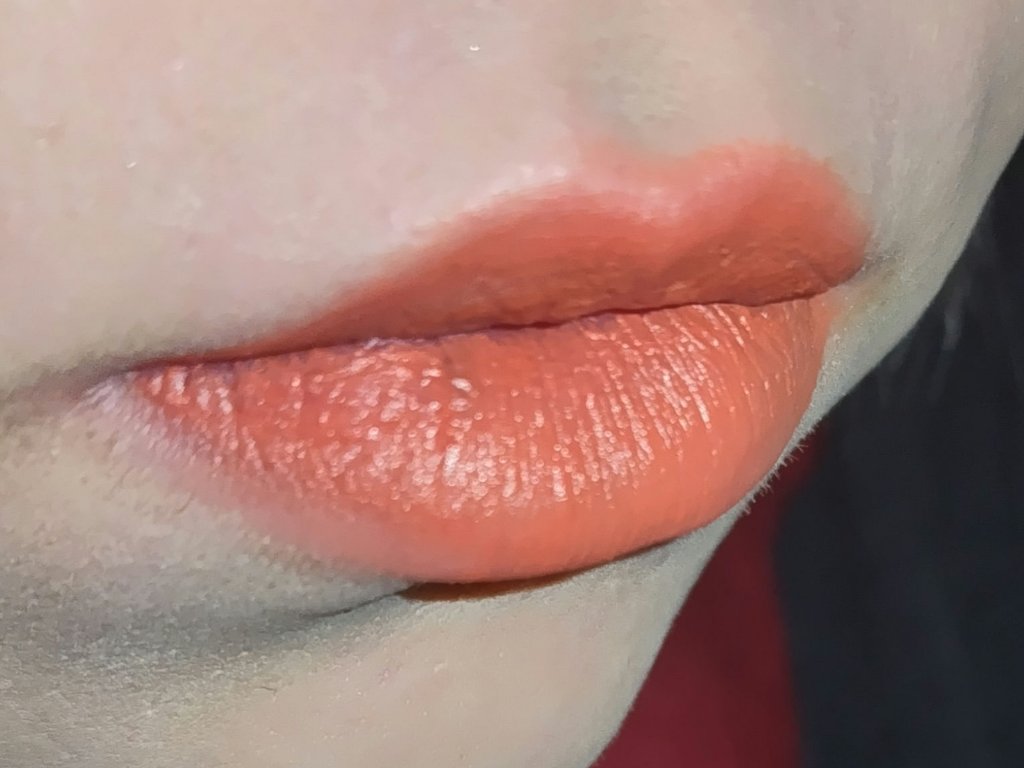 パウダー キス ベルベット ブラー スリム リップスティック ソーリー ノット ソーリー/M・A・C/口紅を使ったクチコミ（2枚目）