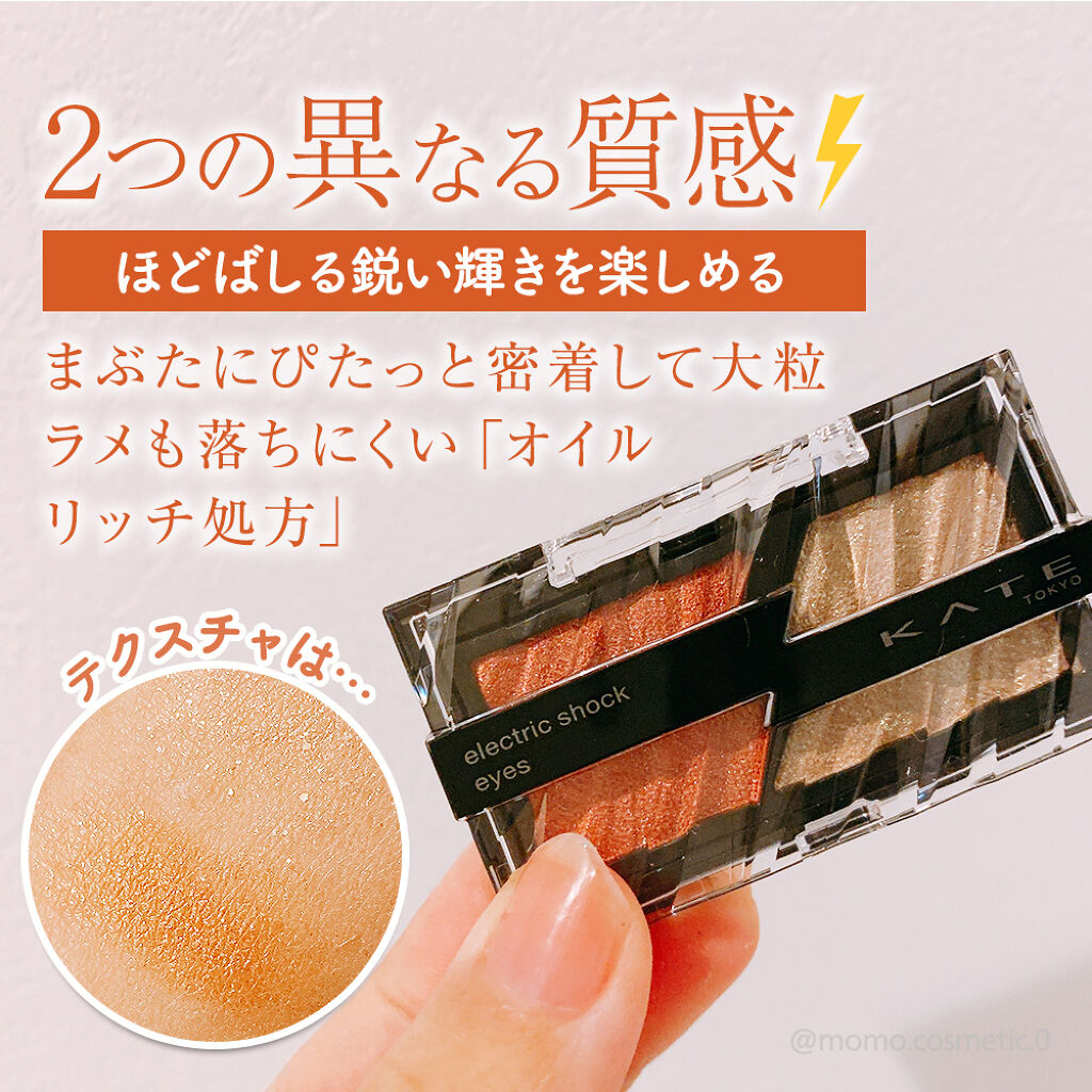 エレクトリックショックアイズ /KATE/アイシャドウパレットを使ったクチコミ（3枚目）