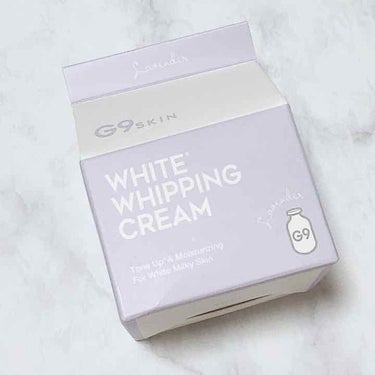 WHITE WHIPPING CREAM(ウユクリーム)/G9SKIN/化粧下地を使ったクチコミ（2枚目）