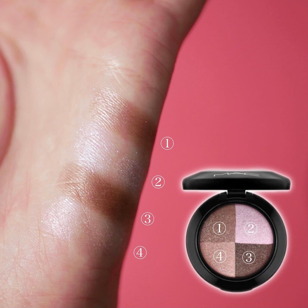 ミネラライズ アイシャドウ/M・A・C/アイシャドウパレットを使ったクチコミ（3枚目）