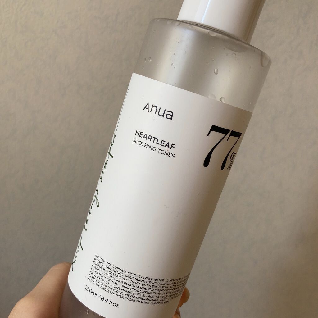 ドクダミ 77 スージングトナー/Anua/化粧水を使ったクチコミ（1枚目）