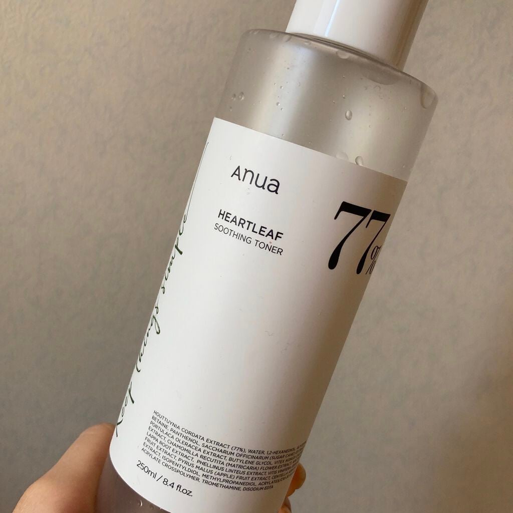ドクダミ 77 スージングトナー/Anua/化粧水を使ったクチコミ(1枚目)