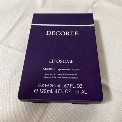 モイスチュア リポソーム マスク/DECORTÉ/シートマスク・パックを使ったクチコミ(2枚目)