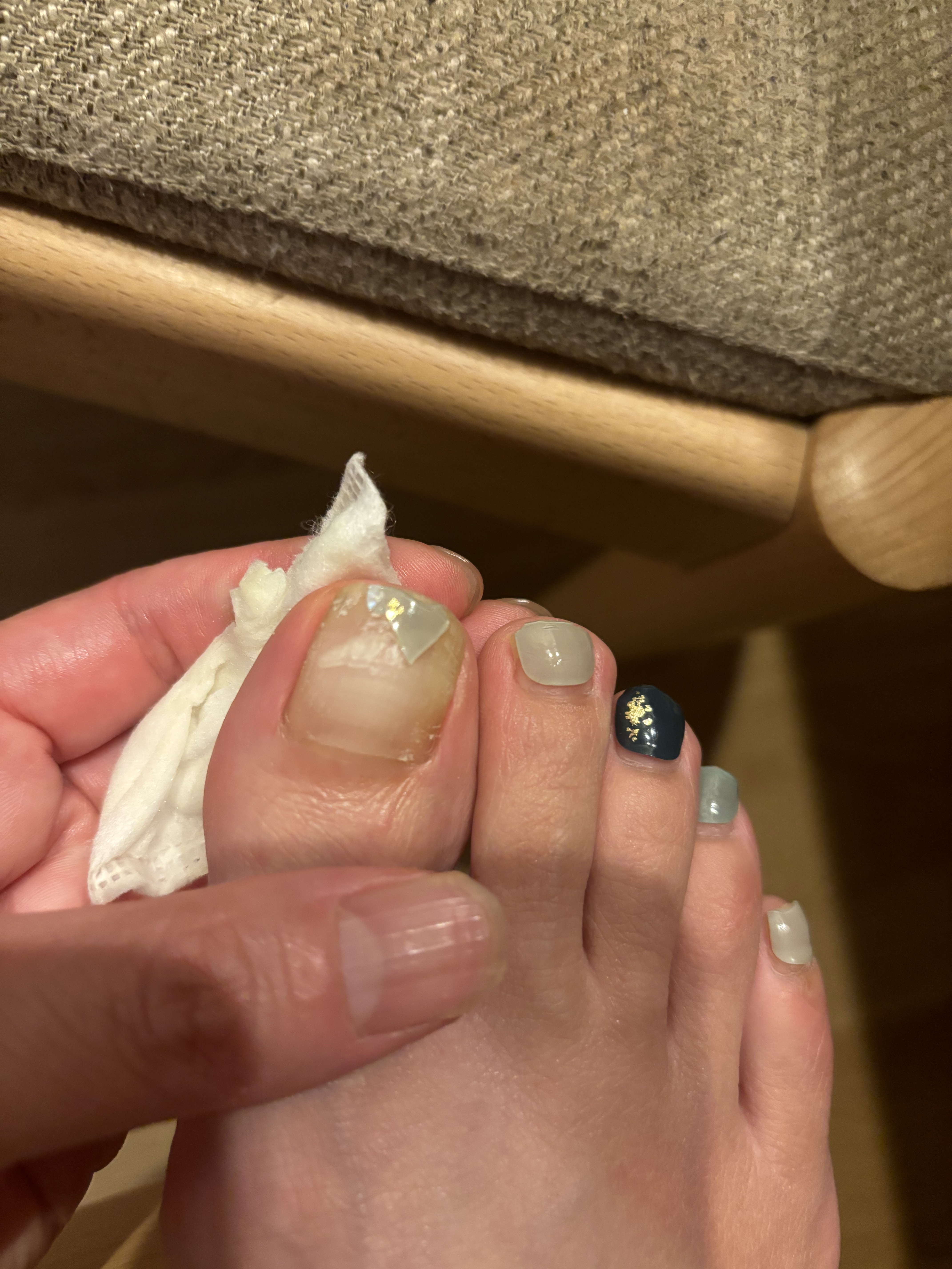 WOOD NAIL STICK/3COINS/ネイル用品を使ったクチコミ（3枚目）