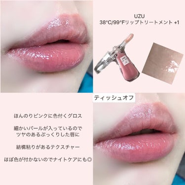 38°c/99°F   LIP COLLECTION BOOK RED edition/宝島社/雑誌を使ったクチコミ（6枚目）