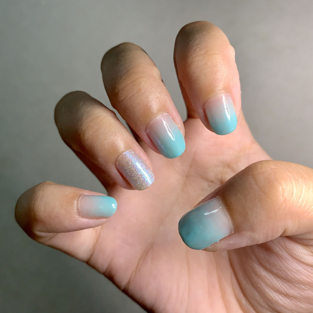 ジェルネイル（ライト対応）/セリア/ジェルネイルを使ったクチコミ（2枚目）