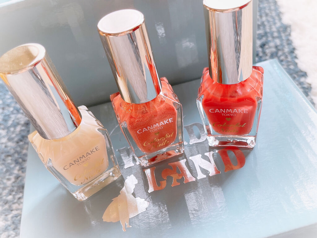 カラフルネイルズ/キャンメイク/マニキュアを使ったクチコミ（2枚目）
