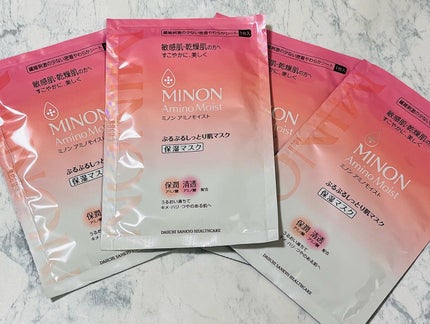 ミノン アミノモイスト ぷるぷるしっとり肌マスク/ミノン/シートマスク・パックを使ったクチコミ(2枚目)