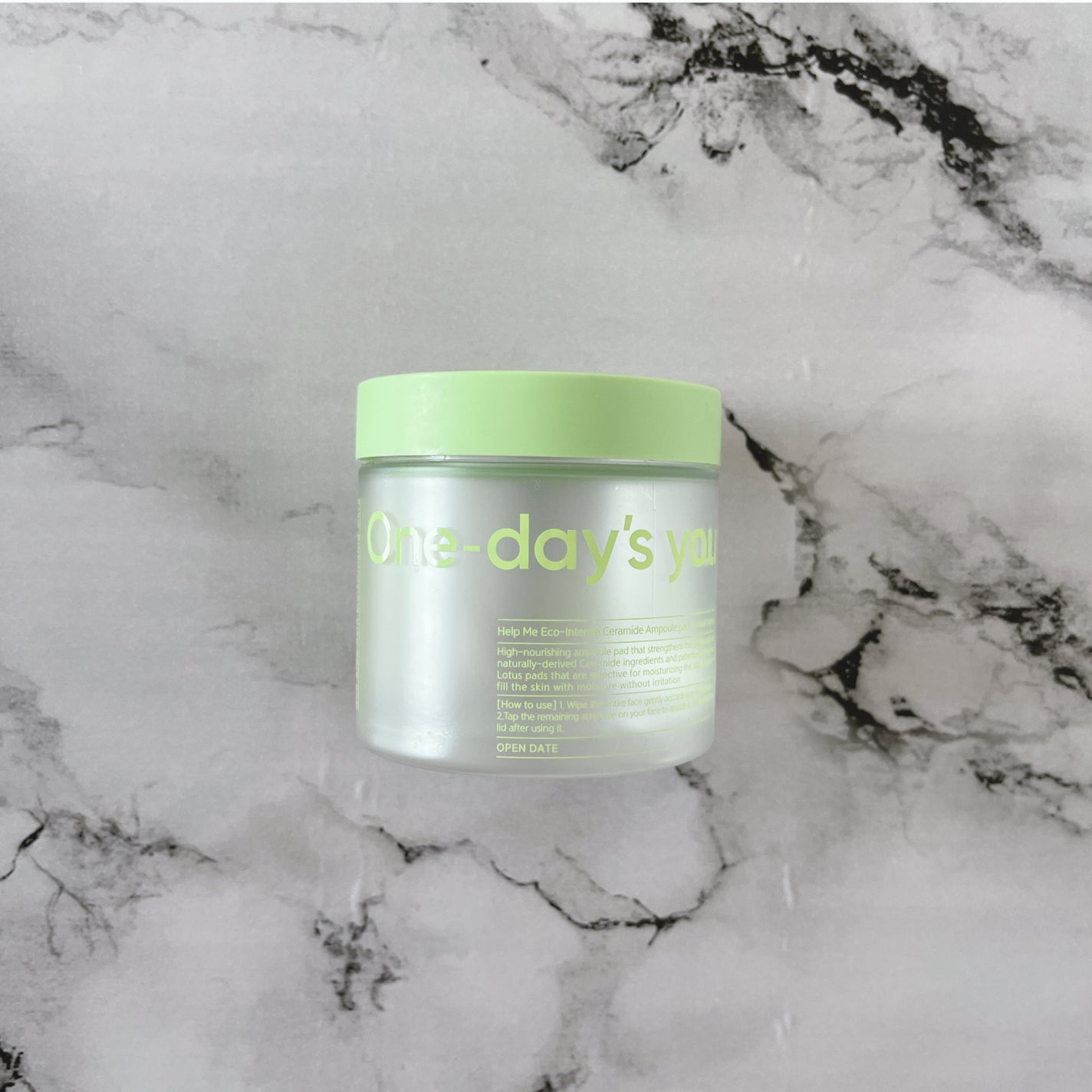 ヘルプミー! エコインテンスセラミドアンプルパッド(90枚)/One-day's you/トナーパッドを使ったクチコミ(1枚目)