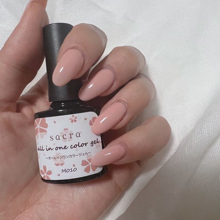 sacra オールインワンカラージェル/sacra/ジェルネイルを使ったクチコミ(1枚目)