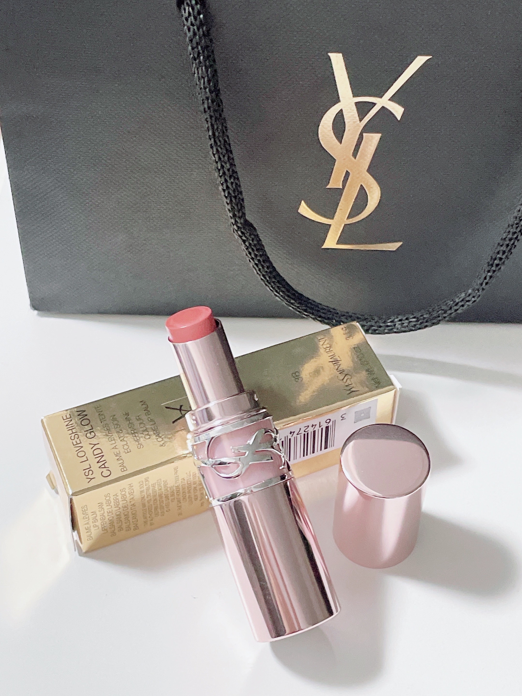 YSLラブシャイン キャンディ グロウ バーム/YVES SAINT LAURENT BEAUTE/口紅を使ったクチコミ（1枚目）