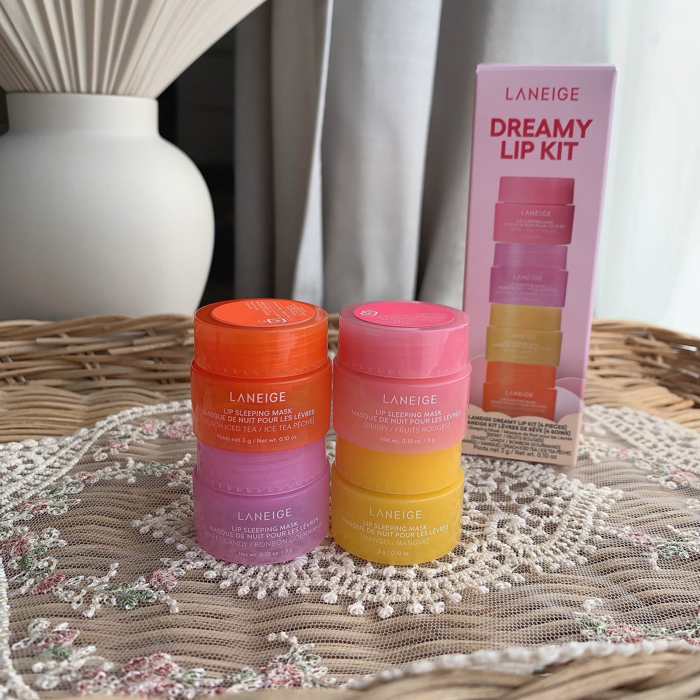 リップスリーピングマスク ドリーミーリップキット/LANEIGE/その他キットセットを使ったクチコミ(10枚目)