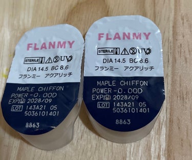 FLANMY 1day（10枚/30枚）/FLANMY/ワンデー（１DAY）カラコンを使ったクチコミ（1枚目）