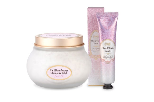 フェイススクラブ＆マスクキット ブルーミング フローラルジュレマスク / SABON