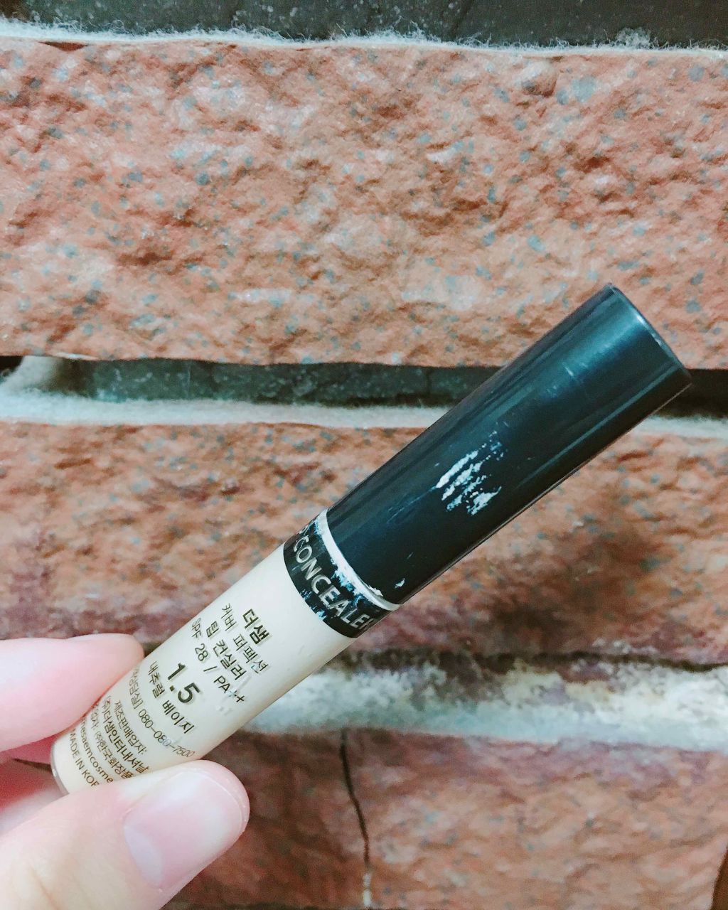 カバーパーフェクション チップコンシーラー/the SAEM/リキッドコンシーラーを使ったクチコミ(2枚目)