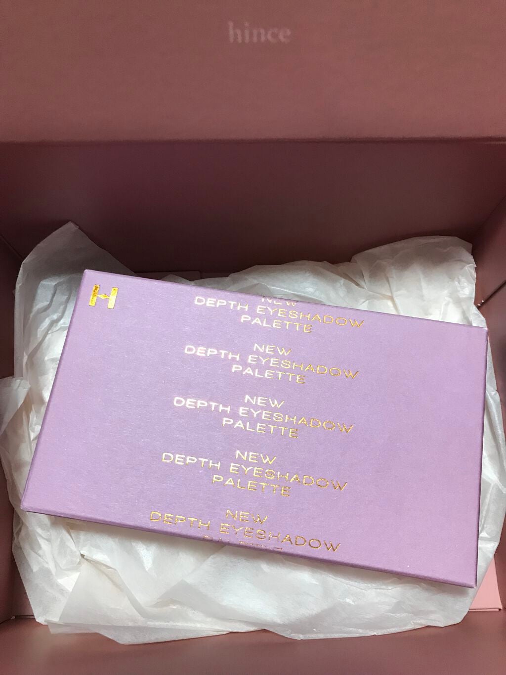 ニューデップスアイシャドウパレット/hince/アイシャドウパレットを使ったクチコミ(3枚目)