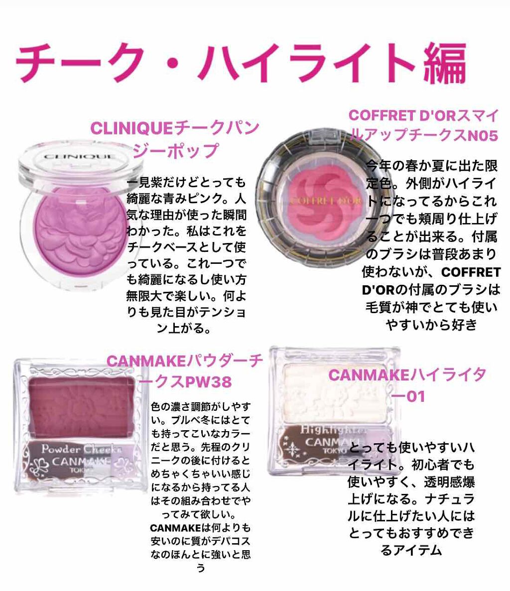 【旧品】パウダーチークス/キャンメイク/パウダーチークを使ったクチコミ(1枚目)