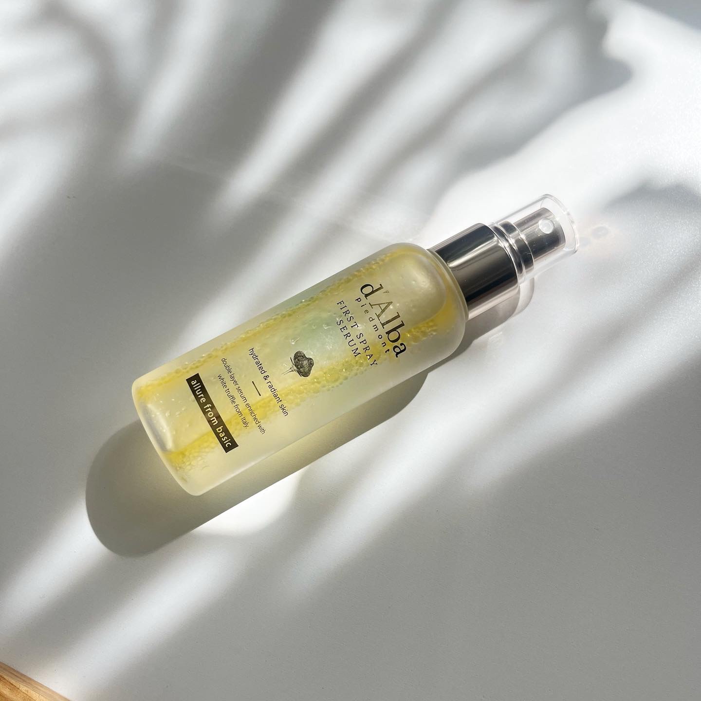 ダルバ ホワイトトリュフファーストスプレーセラム/ダルバ/ミスト状化粧水を使ったクチコミ（3枚目）