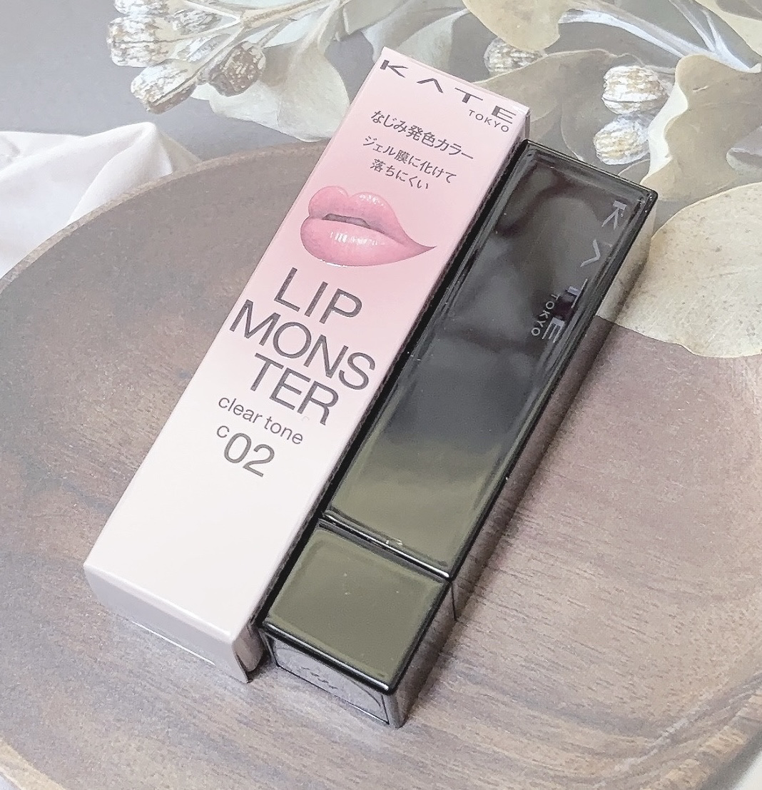 リップモンスター クリアトーン/KATE/口紅を使ったクチコミ（2枚目）