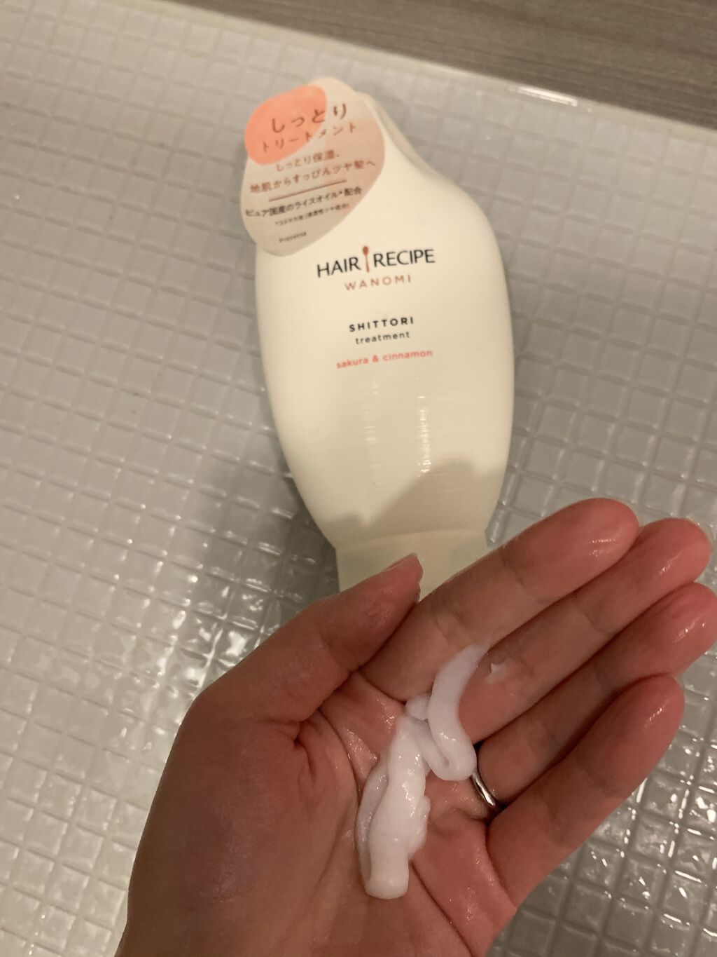 しっとり シャンプー／トリートメント/WANOMI/シャンプー・コンディショナーを使ったクチコミ（2枚目）