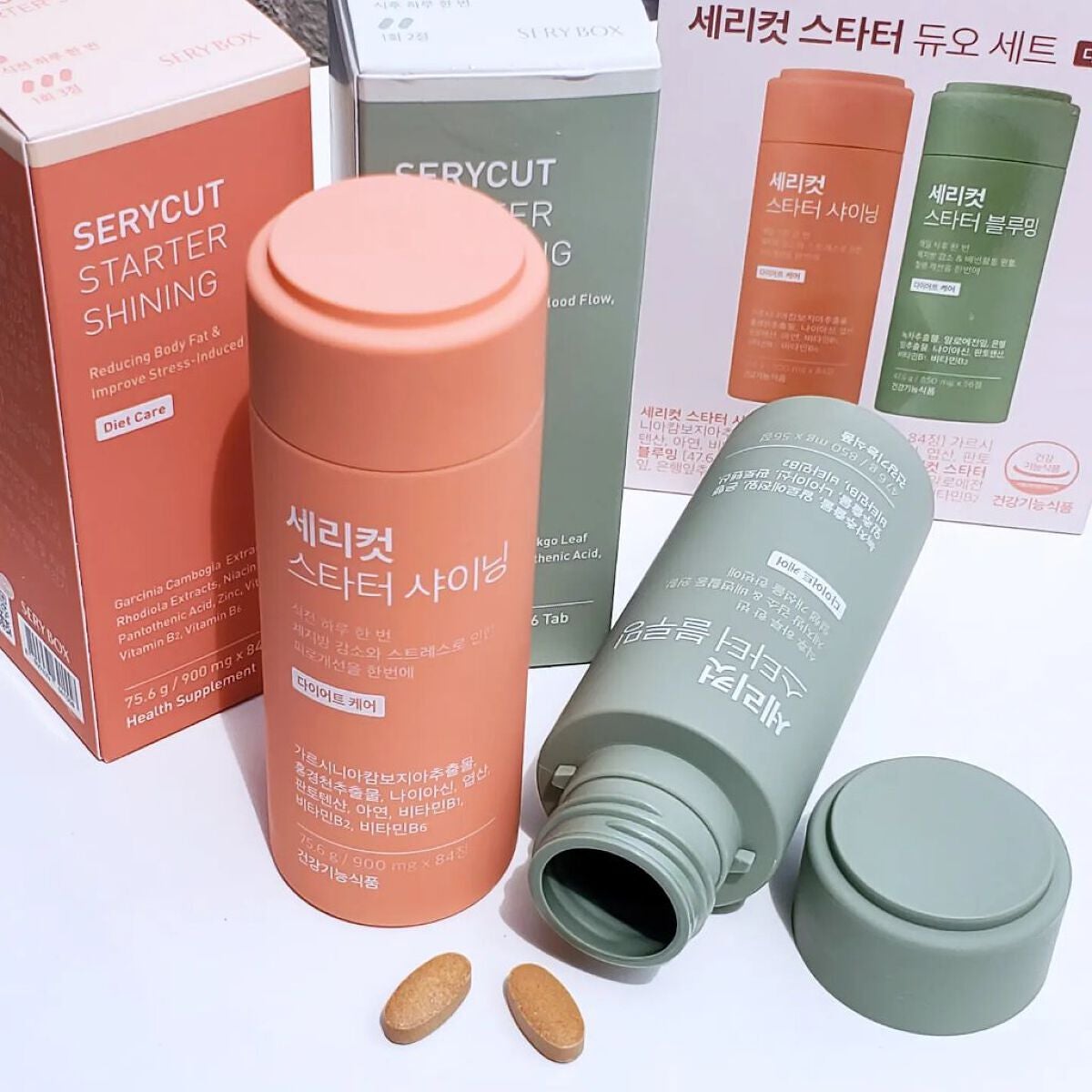 セリカット スターターデュオ/Serybox/ボディサプリメントを使ったクチコミ(1枚目)