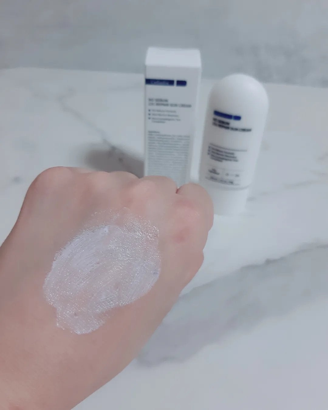 ノーセバム131リペア日焼け止めクリーム/Celladix/日焼け止めクリームを使ったクチコミ(5枚目)