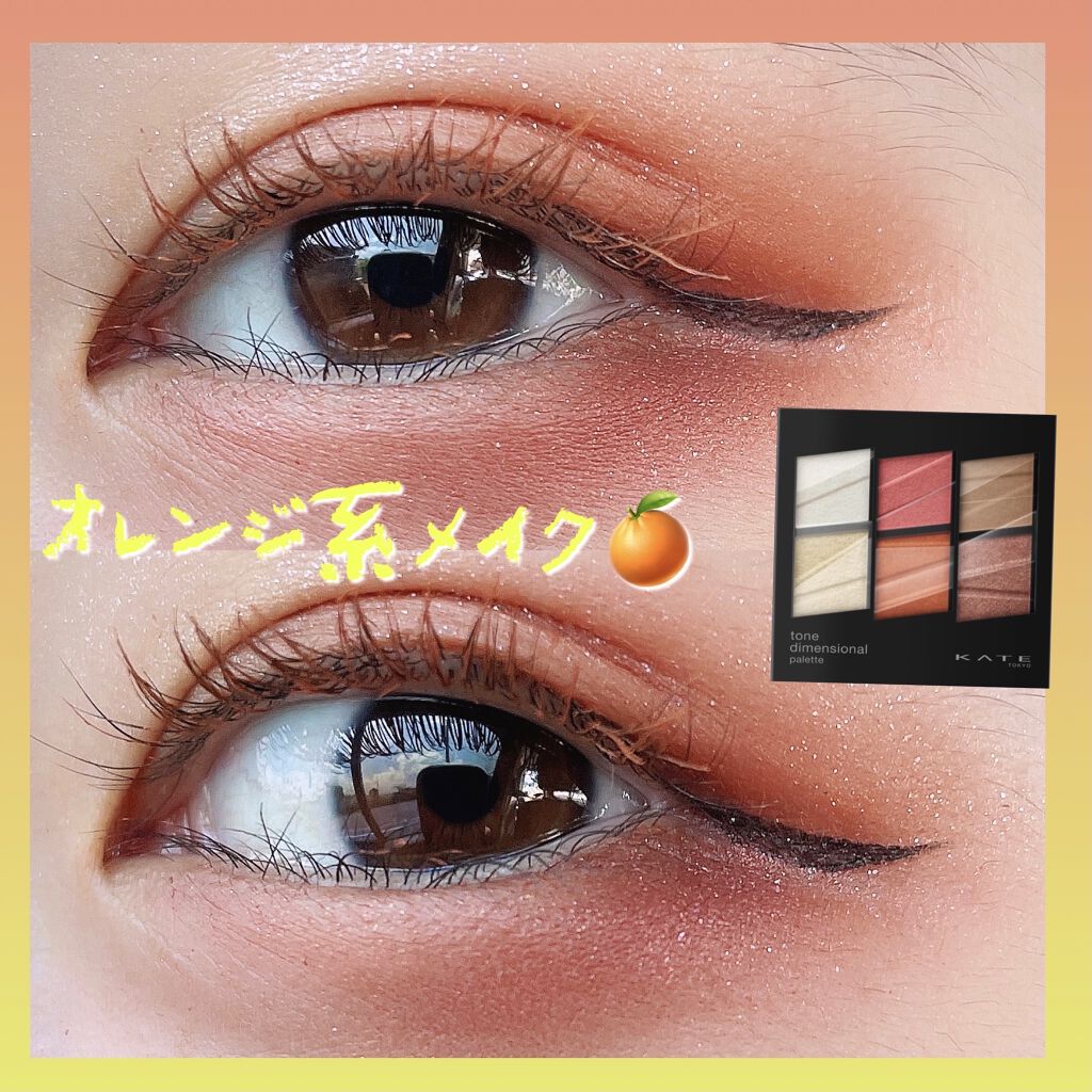 トーンディメンショナルパレット/KATE/メイクアップキットを使ったクチコミ（1枚目）