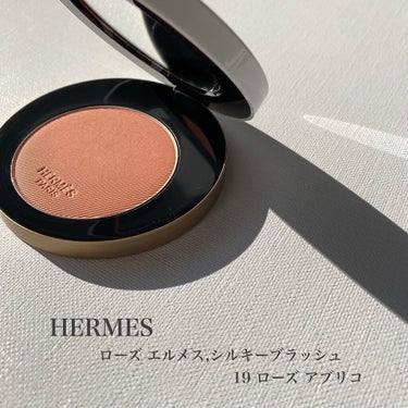 HERMES チーク ローズ アプリコ 19