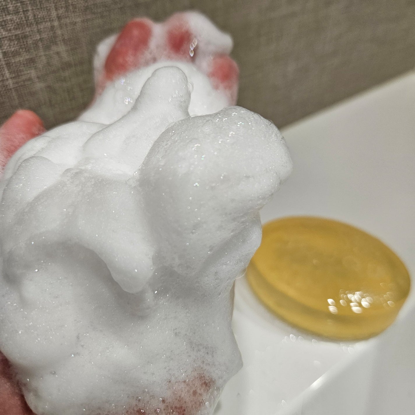 TOUQU to tone シュガーソープ/TOUQU to tone/洗顔石鹸を使ったクチコミ(4枚目)