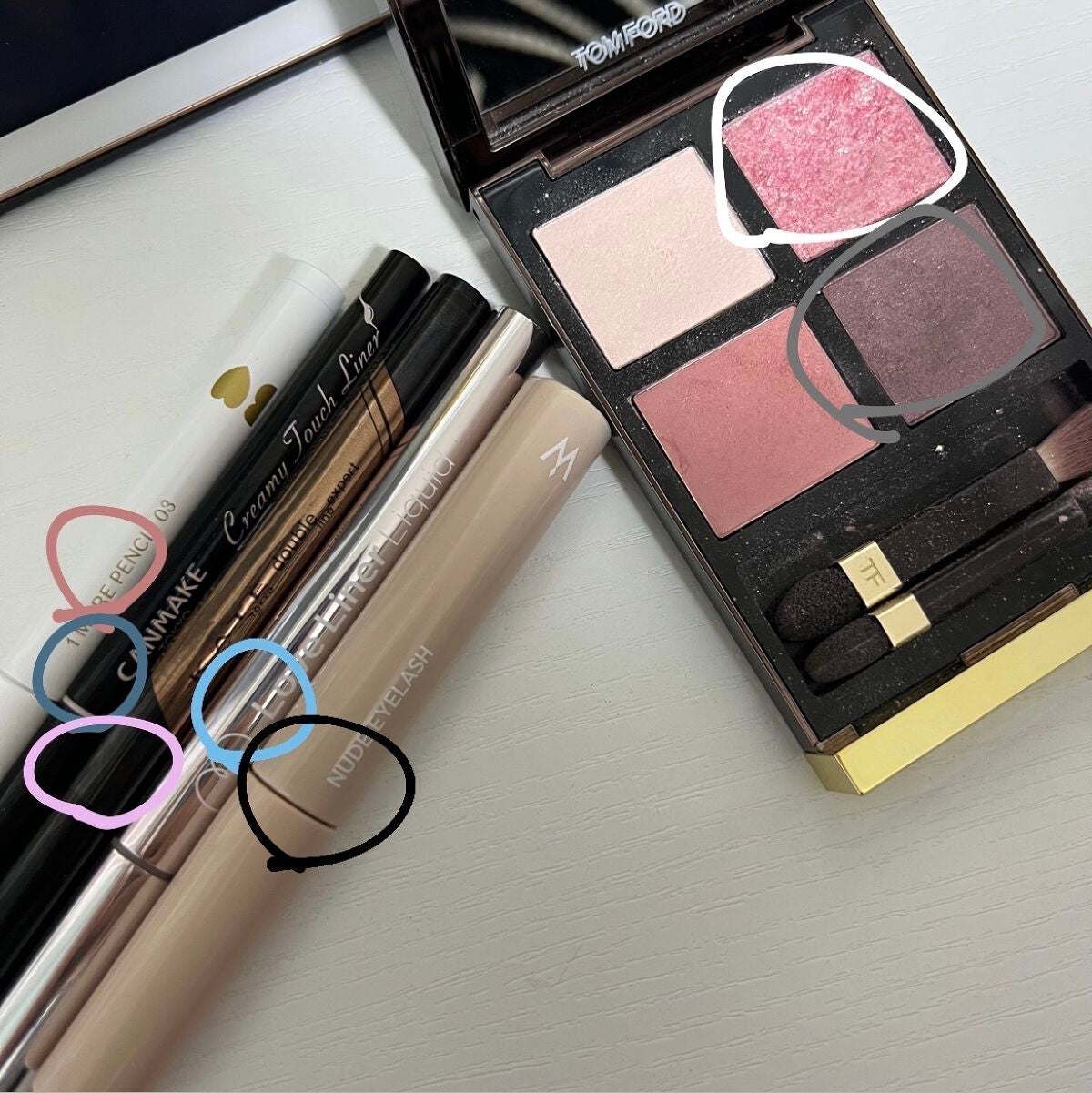 アイ カラー クォード/TOM FORD BEAUTY/アイシャドウパレットを使ったクチコミ(4枚目)