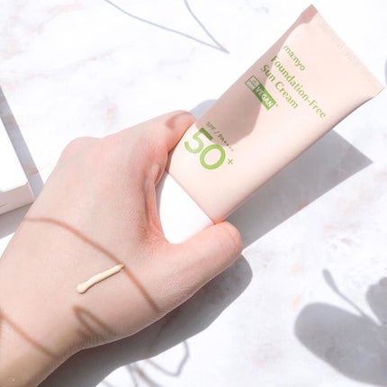 ファンデフリー サンクリーム/manyo/日焼け止めクリームを使ったクチコミ(2枚目)