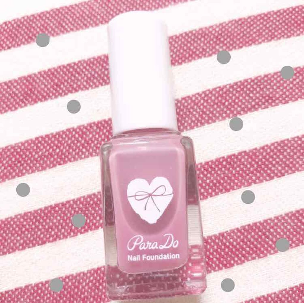 ネイルファンデーション/パラドゥ/マニキュアを使ったクチコミ（1枚目）