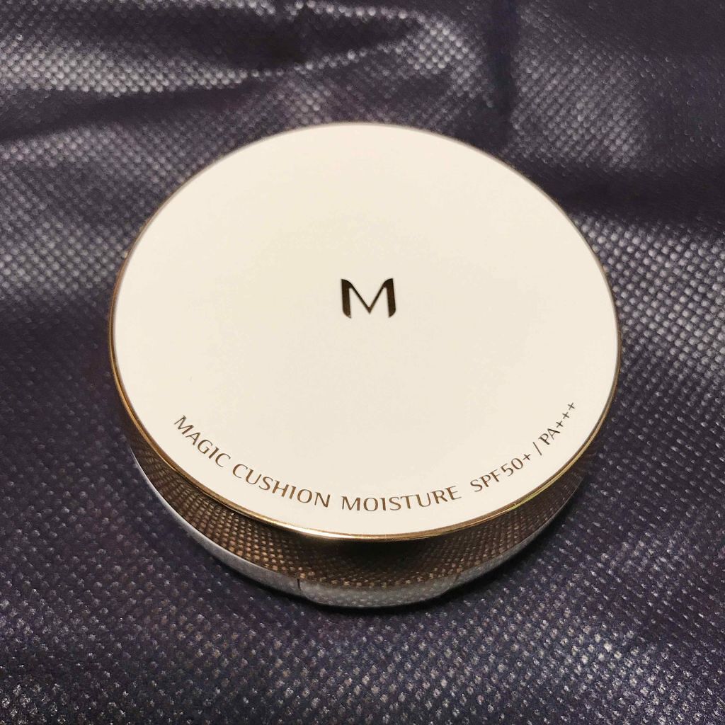 M クッション ファンデーション(モイスチャー)/MISSHA/クッションファンデーションを使ったクチコミ(1枚目)