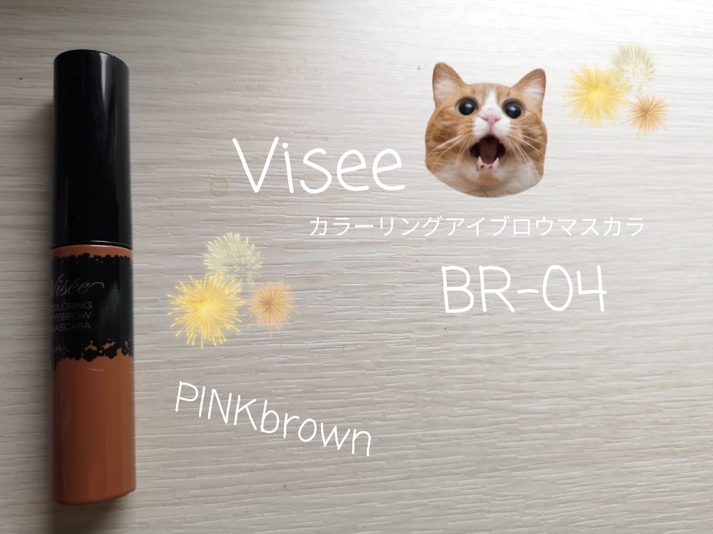 リシェ カラーリング アイブロウマスカラ/Visée/眉マスカラを使ったクチコミ(1枚目)