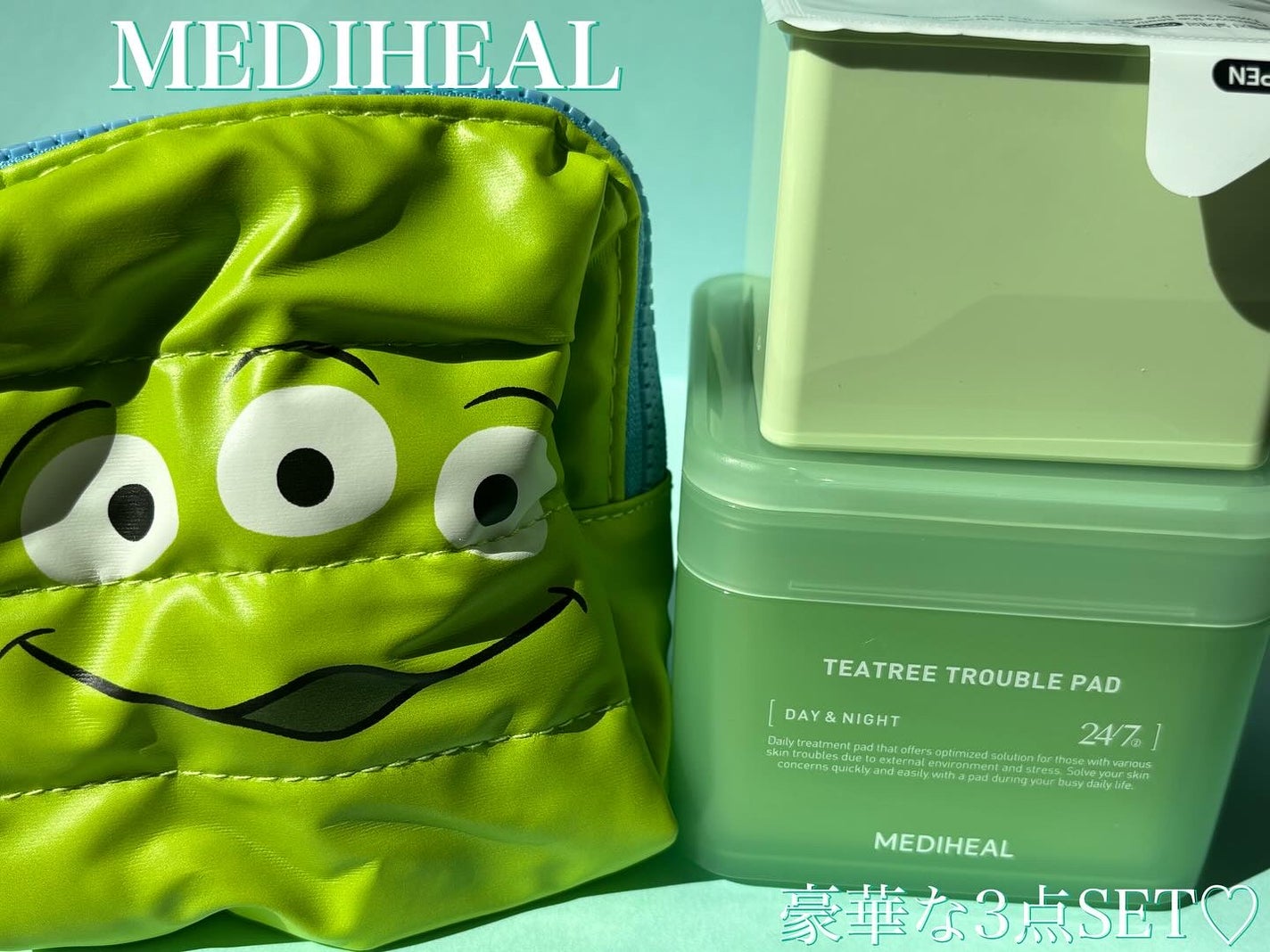 ティーツリー トラブルパッド/MEDIHEAL/トナーパッドを使ったクチコミ(2枚目)