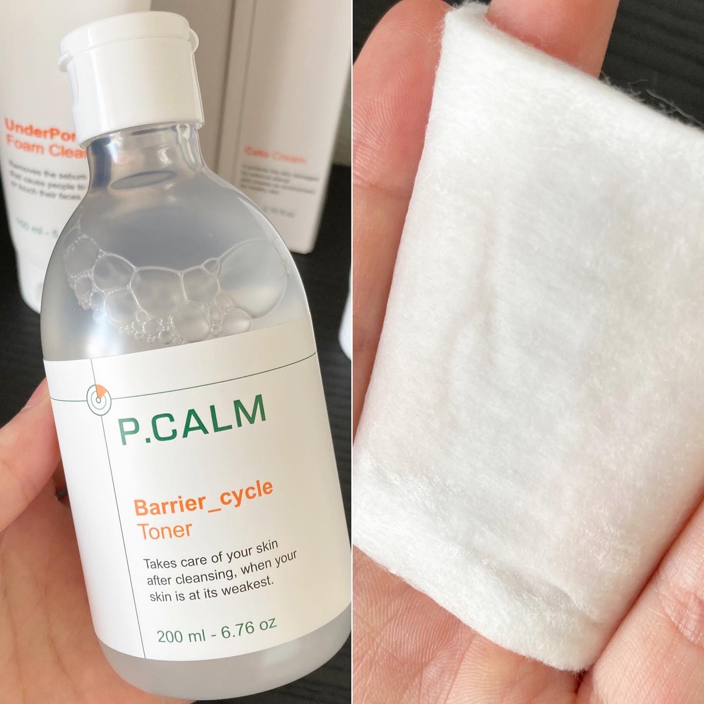 アンダーポアフォームクレンザー/P.CALM/洗顔フォームを使ったクチコミ（3枚目）